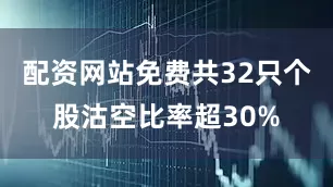 配资网站免费共32只个股沽空比率超30%