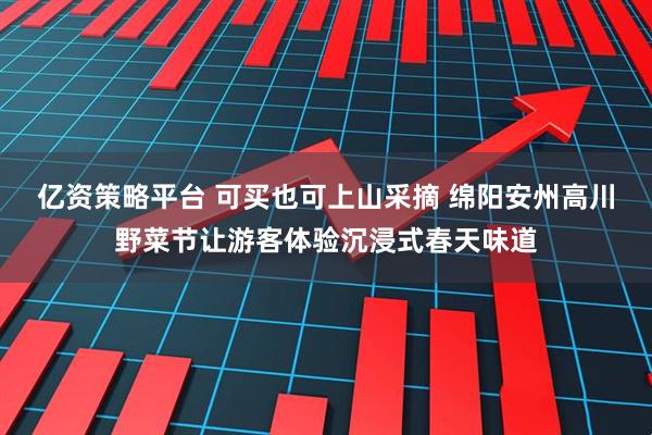 亿资策略平台 可买也可上山采摘 绵阳安州高川野菜节让游客体验沉浸式春天味道